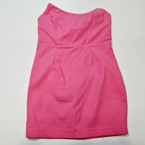 Superdown Stevie Sweetheart Mini Dress in Pink Medium - Picture 2 of 9